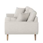 3-Sitzer Sofa Vaise Webstoff Meara: Hellgrau