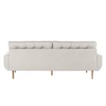 3-Sitzer Sofa Vaise Webstoff Meara: Hellgrau