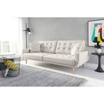 3-Sitzer Sofa Vaise Webstoff Meara: Hellgrau