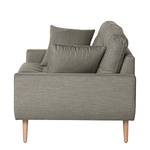 2-Sitzer Sofa Vaise Webstoff Meara: Grau
