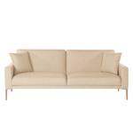 Slaapbank Sauvo Geweven stof - Geweven stof Meara: Beige