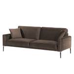 3-Sitzer Sofa Sauvo Samt Ravi: Braun