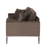 3-Sitzer Sofa Sauvo Samt Ravi: Braun