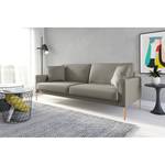 3-Sitzer Sofa Sauvo Webstoff Meara: Grau