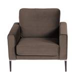 Fauteuil Sauvo Velours - Velours Ravi: Marron