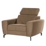 Fauteuil Opia microvezel - Bruin