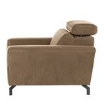 Fauteuil Opia microvezel - Bruin