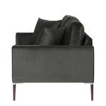 2-Sitzer Sofa Sauvo Samt Ravi: Anthrazit