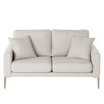 2-Sitzer Sofa Sauvo Webstoff Meara: Hellgrau