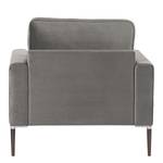 Fauteuil Sauvo fluweel - Velours Ravi: Taupe