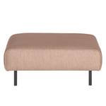 Pouf repose-pieds Tapio I Velours - Tissu Meara: Mauve