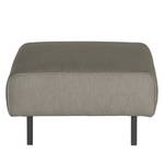 Pouf repose-pieds Tapio I Velours - Tissu Meara: Gris