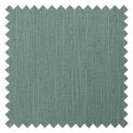 Pouf repose-pieds Tapio I Velours - Tissu Meara: Gris menthe