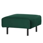 Pouf repose-pieds Tapio I Velours - Velours Ravi: Vert vieilli