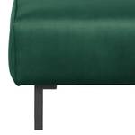 Pouf repose-pieds Tapio I Velours - Velours Ravi: Vert vieilli