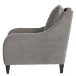 Fauteuil Wingen I fluweel - Velours Ravi: Taupe