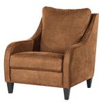 Fauteuil Wingen I fluweel - Microvezel Bice: Nougat