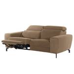 Sofa Opia (2-Sitzer) Microfaser - Braun - Relaxfunktion