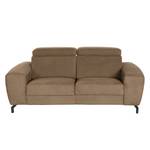 Sofa Opia (2-Sitzer) Microfaser - Braun - Relaxfunktion