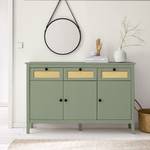 Buffet Belleria Pin massif - Vert olive clair