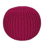 Pouf Cool Mesh Étoffe de coton - Rose vif