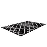 Tapis My Black White II Fibres synthétiques - Noir / Blanc - 160 x 230 cm