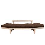 Canapé convertible Beat I Coton - Expresso - Beige