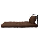 Schlafsofa Shin Sano Baumwolle - Espresso - Braun