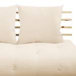 Schlafsofa Shin Sano Baumwolle - Cremeweiß - Beige