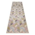 Tapis de couloir Loire Viscose - Mauve / Avocat