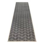 Tapis de couloir Loire Viscose - Gris / Crème