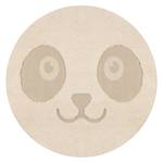 Kinderteppich Panda Pete Kunstfaser - Creme / Beige