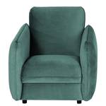 Fauteuil Kayla I Velours - Tissu Voer: Gris