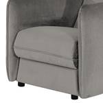 Fauteuil Kayla I fluweel - Velours Ravi: Taupe