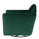 Fauteuil Kayla I Velours - Velours Ravi: Vert vieilli