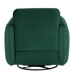 Fauteuil Kayla I Velours - Velours Ravi: Vert vieilli