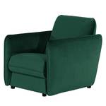 Fauteuil Kayla I Velours - Velours Ravi: Vert vieilli