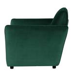 Fauteuil Kayla I fluweel - Velours Ravi: Antiek groen