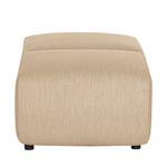 Repose-pieds Mezin I Velours - Tissu Meara: Beige