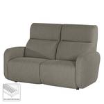 Sofa Mezin I (2-Sitzer) Samt - Webstoff Meara: Grau