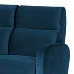 Sofa Mezin I (2-Sitzer) Samt - Samt Ravi: Marineblau