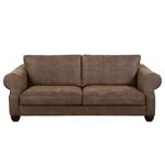 Bigsofa Pernio Antiklederlook - Braun / Beige