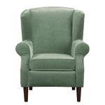 Fauteuil bergère Luoto Velours - Gris menthe