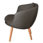 Fauteuil Monsac I vlakweefsel - Grijs