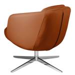 Fauteuil Monsac III echt leer - Goudbruin