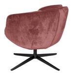 Fauteuil Monsac II velours - Mauve