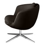 Fauteuil Monsac III echt leer - Bruin