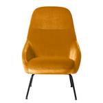 Fauteuil Rivel fluweel - Saffraan