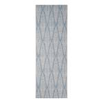 Tapis de couloir Pella Fibres synthétiques - Crème / Bleu