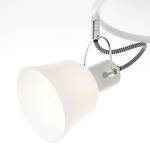 Plafondlamp Slalom melkglas/ijzer - Aantal lichtbronnen: 3